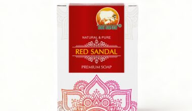 Red Sandal Soap